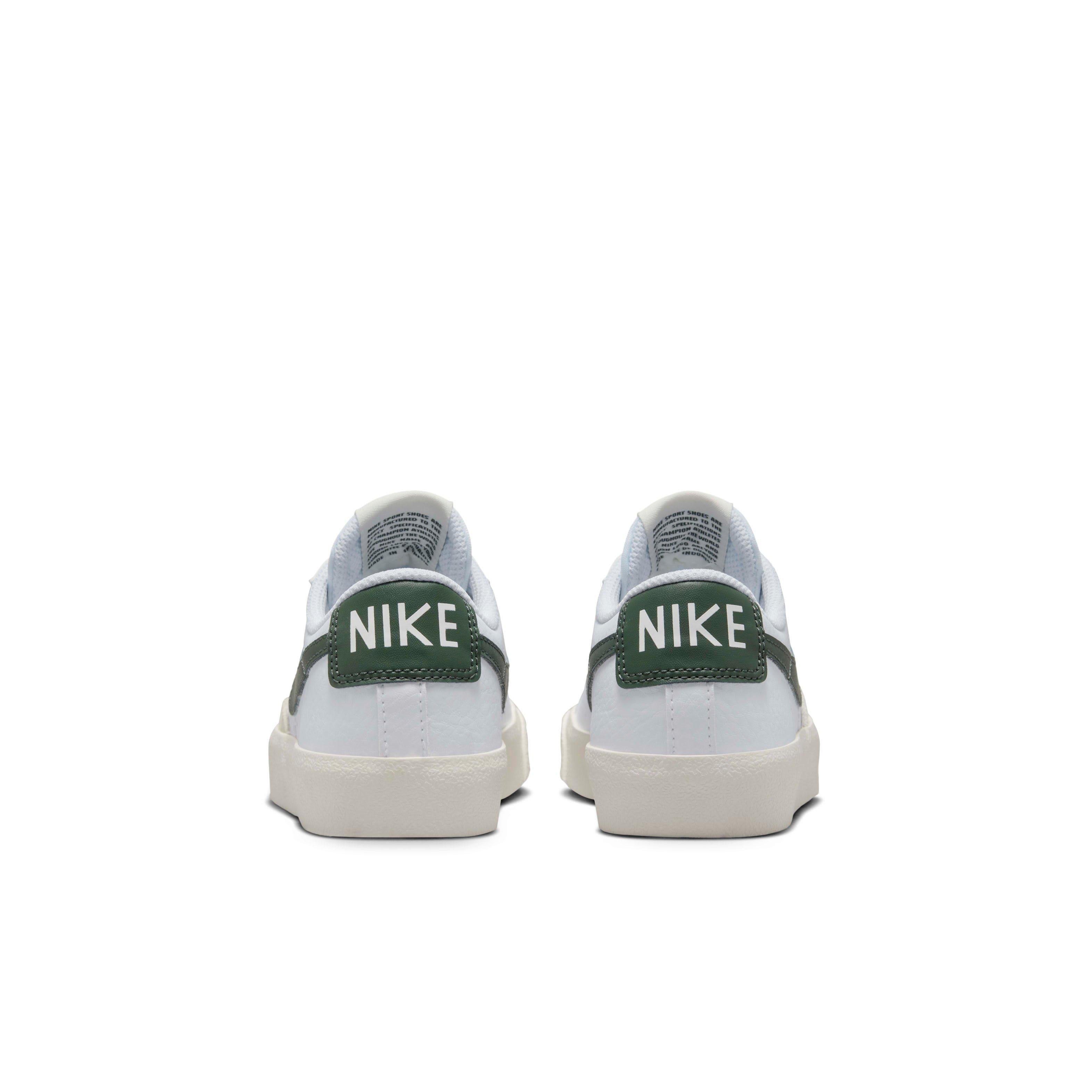 Nike Blazer Low '77 Grade School Boys' "White/Sail/Vintage Green" Shoe